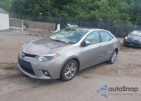 2014 Toyota Corolla Le Premium from USA, damaged, VIN 2T1BURHE5EC127924